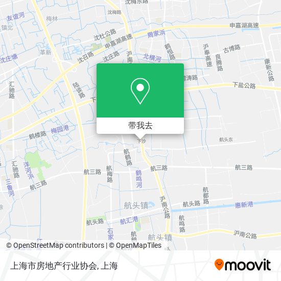 上海市房地产行业协会地图