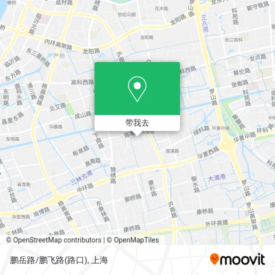 鹏岳路/鹏飞路(路口)地图