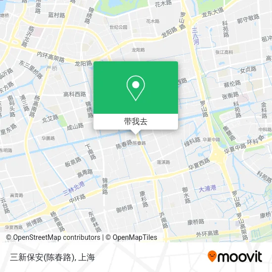 三新保安(陈春路)地图