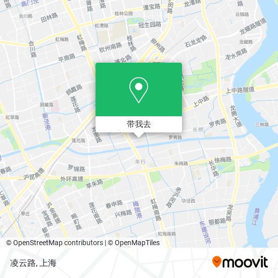 凌云路地图