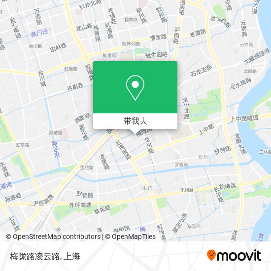 梅陇路凌云路地图