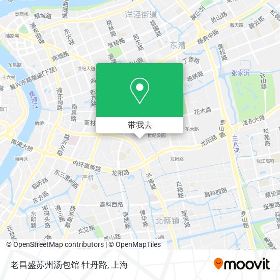 老昌盛苏州汤包馆 牡丹路地图