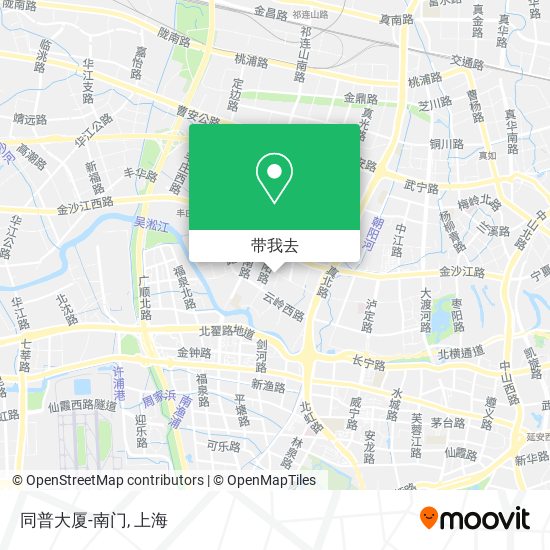 同普大厦-南门地图
