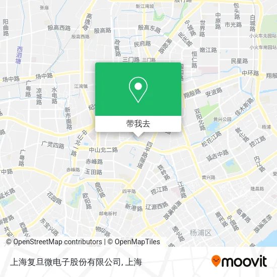 上海复旦微电子股份有限公司地图