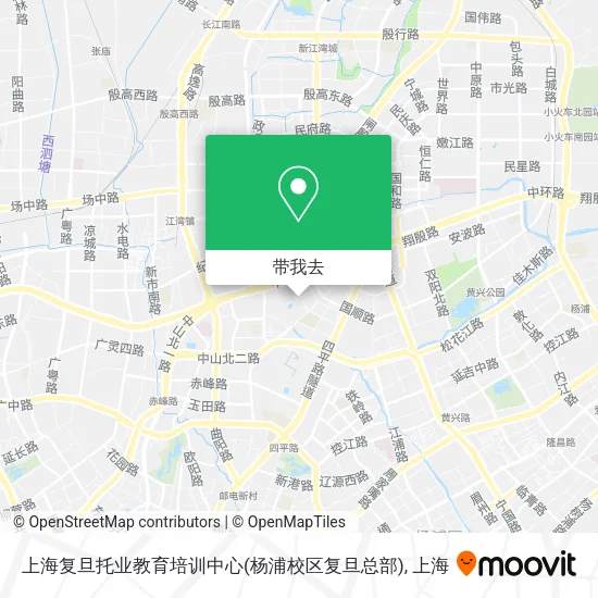 上海复旦托业教育培训中心(杨浦校区复旦总部)地图