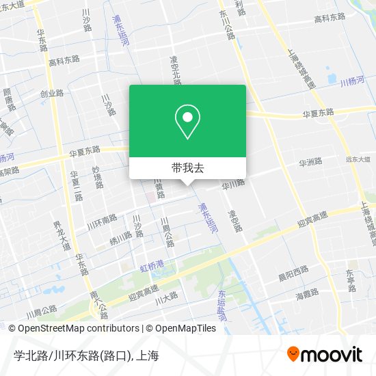 学北路/川环东路(路口)地图