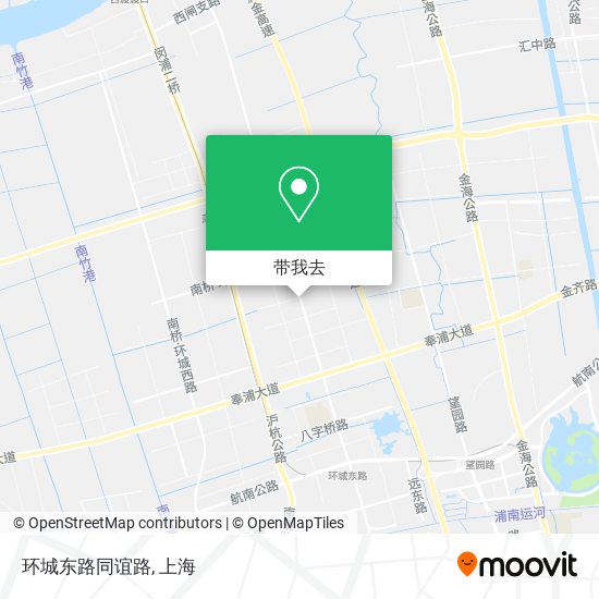 环城东路同谊路地图