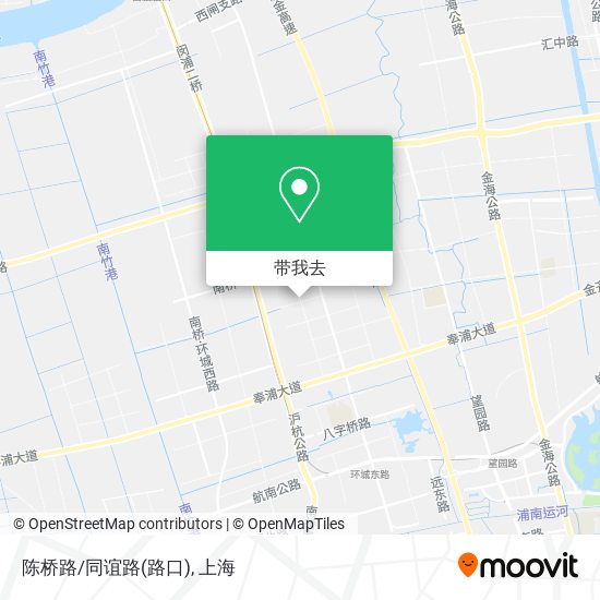 陈桥路/同谊路(路口)地图