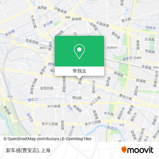 新车感(曹安店)地图