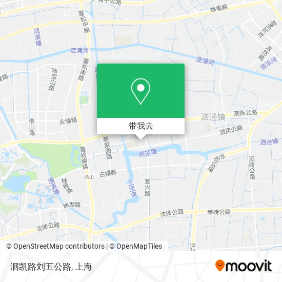 泗凯路刘五公路地图