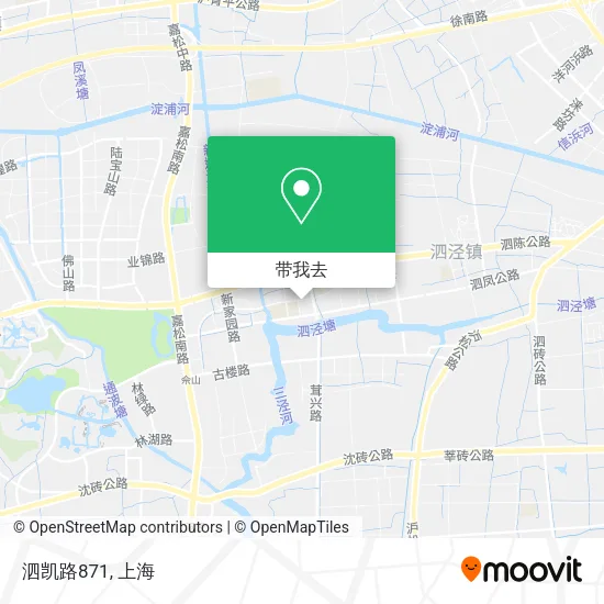 泗凯路871地图