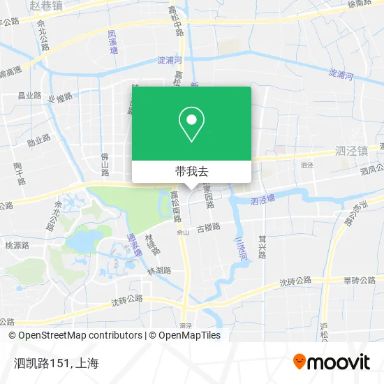 泗凯路151地图