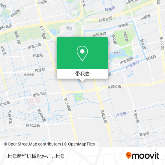 上海聚华机械配件厂地图