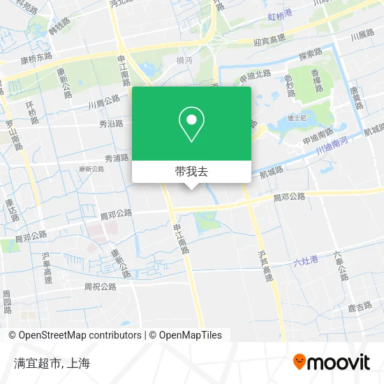 满宜超市地图
