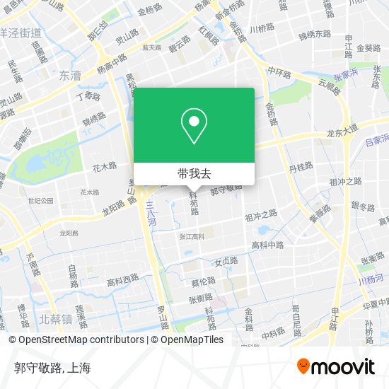 郭守敬路地图