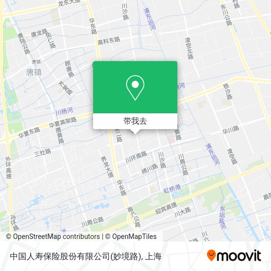 中国人寿保险股份有限公司(妙境路)地图