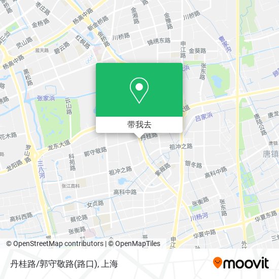 丹桂路/郭守敬路(路口)地图