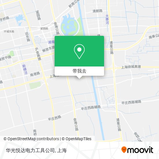 华光悦达电力工具公司地图