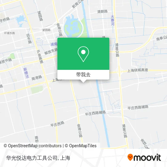 华光悦达电力工具公司地图