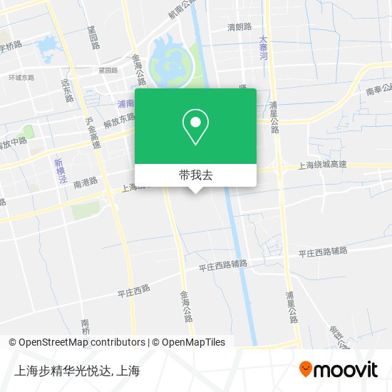 上海步精华光悦达地图