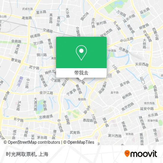 时光网取票机地图