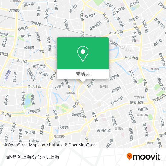 聚橙网上海分公司地图