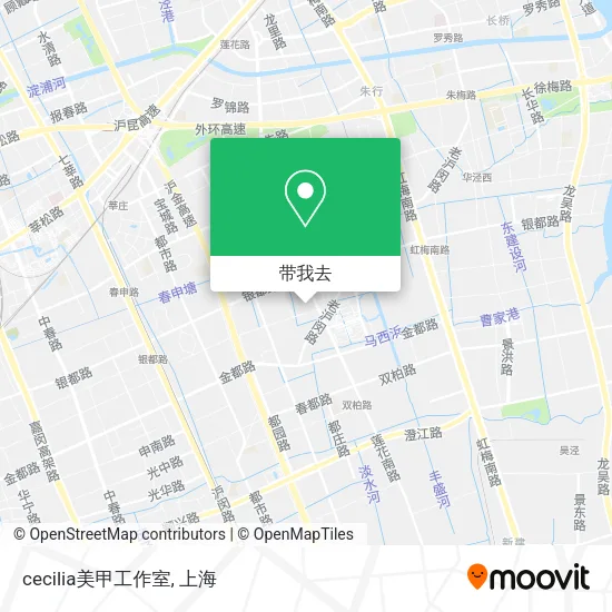 cecilia美甲工作室地图
