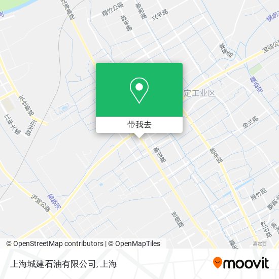 上海城建石油有限公司地图