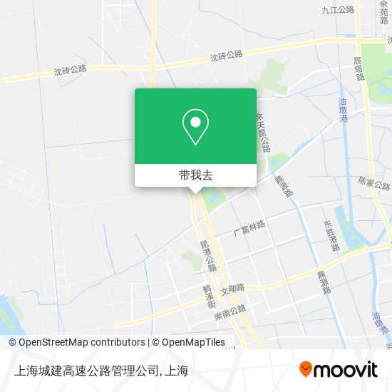 上海城建高速公路管理公司地图