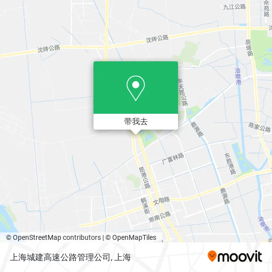 上海城建高速公路管理公司地图