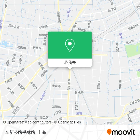 车新公路书林路地图