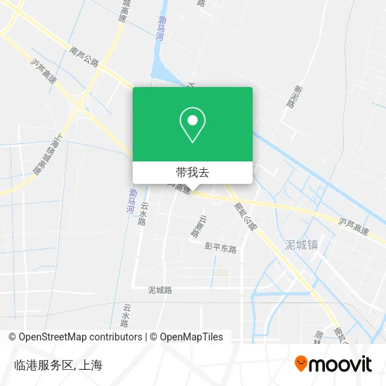 临港服务区地图