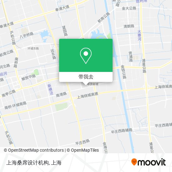 上海桑席设计机构地图