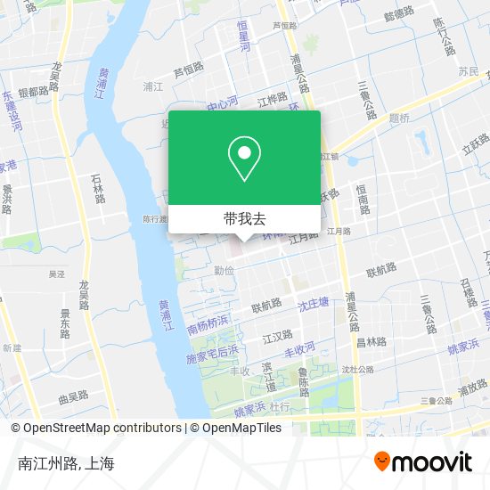 南江州路地图