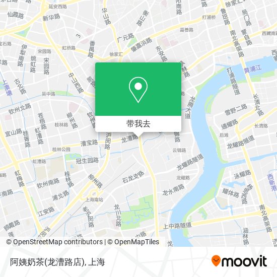 阿姨奶茶(龙漕路店)地图