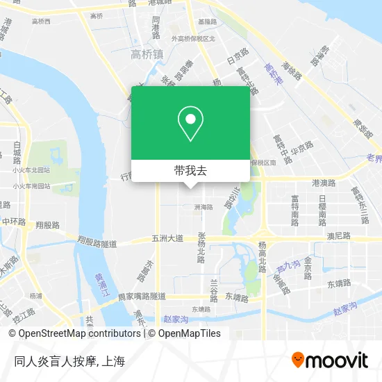同人炎盲人按摩地图