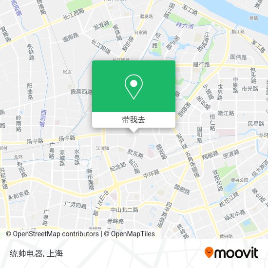 统帅电器地图