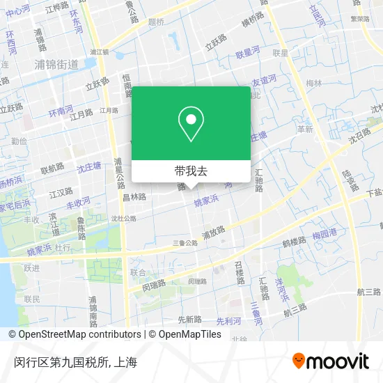 闵行区第九国税所地图
