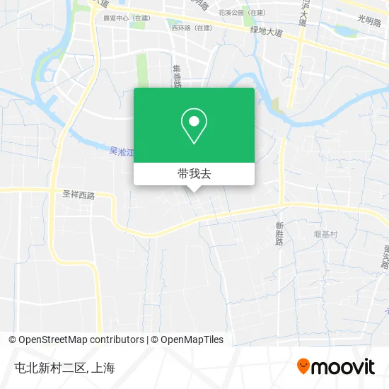 屯北新村二区地图