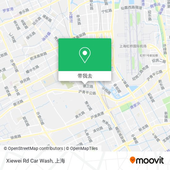 Xiewei Rd Car Wash地图