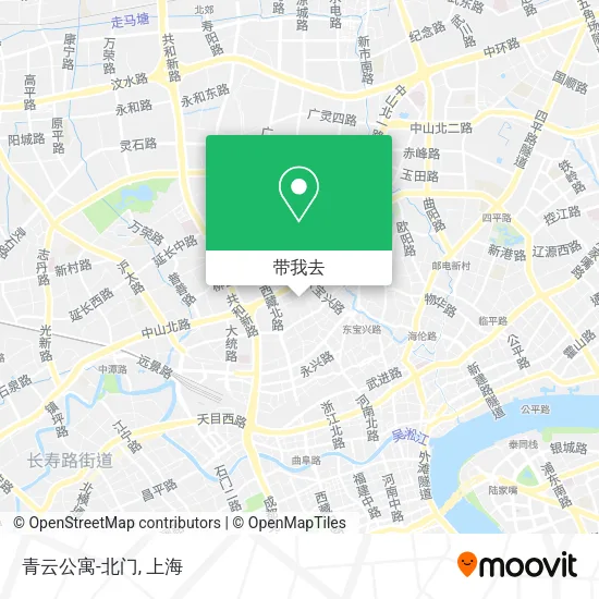 青云公寓-北门地图
