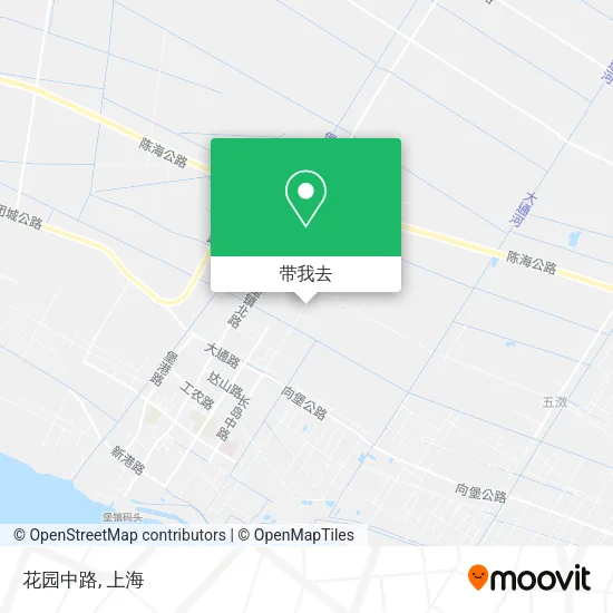 花园中路地图