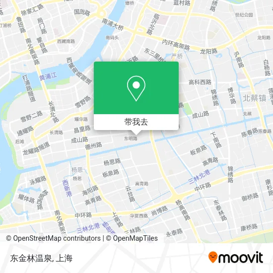 东金林温泉地图