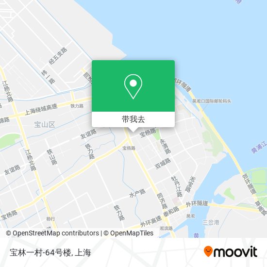 宝林一村-64号楼地图