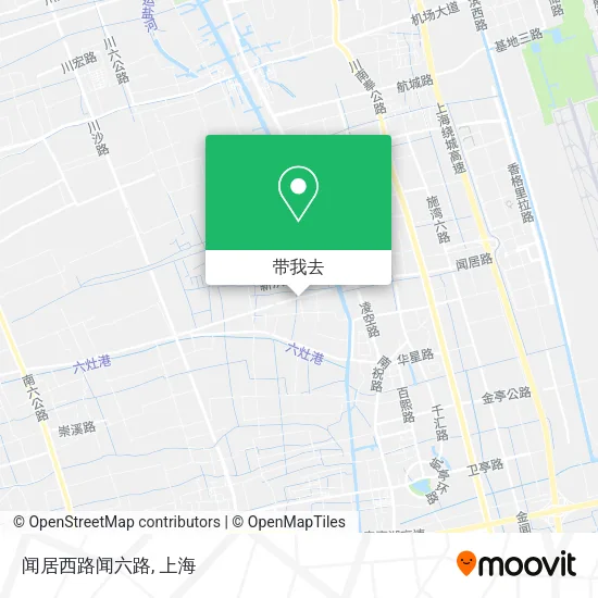 闻居西路闻六路地图