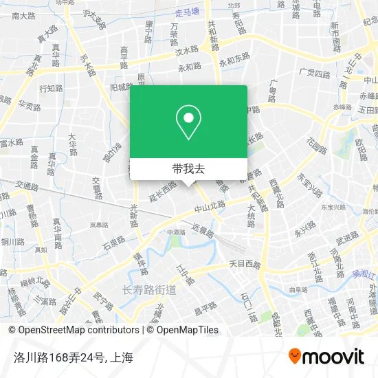洛川路168弄24号地图