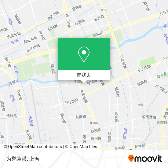 为誉装潢地图