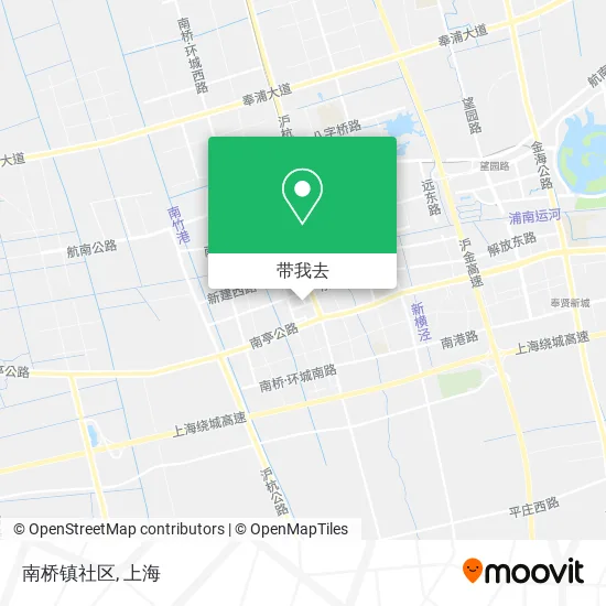 南桥镇社区地图