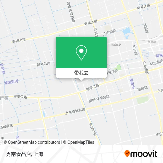 秀南食品店地图