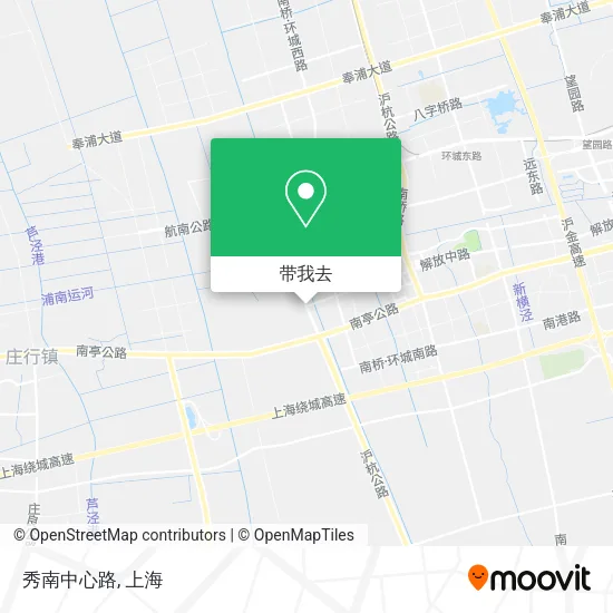 秀南中心路地图